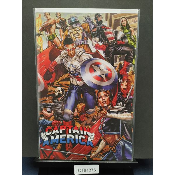 Captain America #0 (2022) Mark Brooks Wraparound Cover