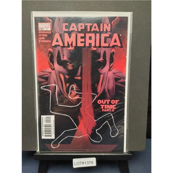 Captain America #2 (2005) Steve Epting Cover