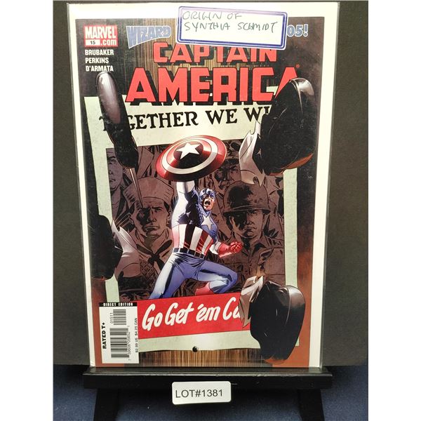 Captain America #15 (2005) Steve Epting Cover