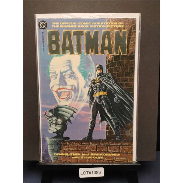 Batman The  (1989 Movie Adaptation #1 (1989) KEY, 1st App. Of 1989 Batman (Michel Keaton)