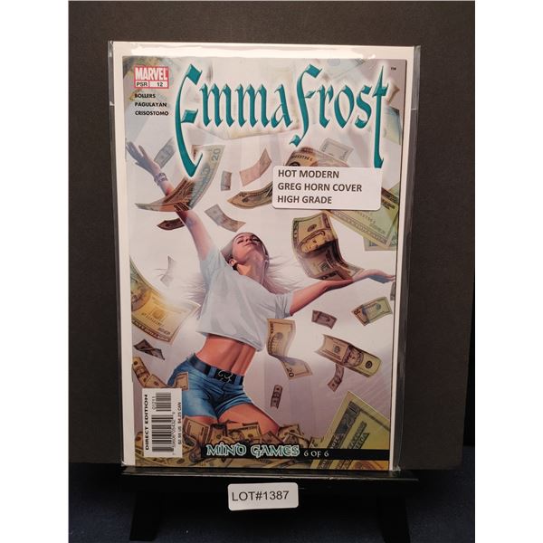 Emma Frost #12 (2004) Greg Land Cover