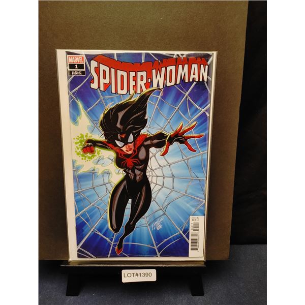 Spider-Woman #1F (2020) KEY, Ron Lim Cover, 1st App's Michael Marchand and Rebecca Marchand