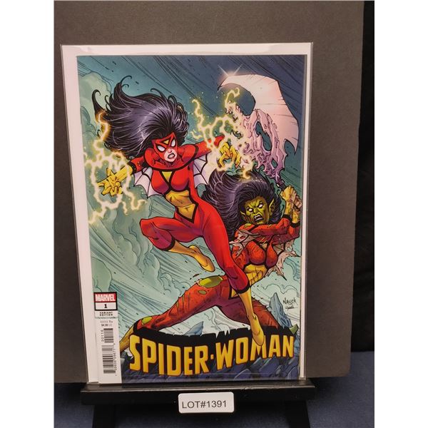 Spider-Woman #1J (2020) KEY, Todd Nuack- Villains Cover, 1st App's Michael Marchand and Rebecca Marc