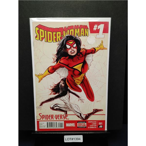 Spider-Woman #1A (2014) Greg Land Cover