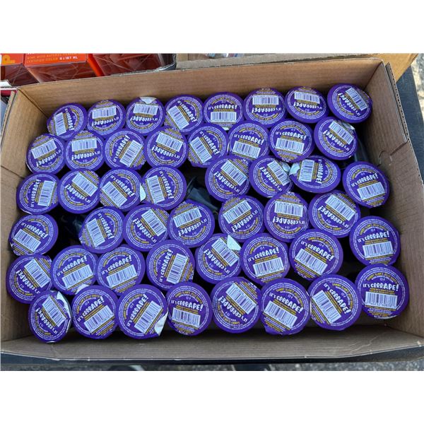 Grape jelly shooters must have valid ID