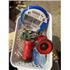 Image 1 : Portable spray, nozzles, and other items