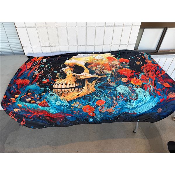Skull tapestry