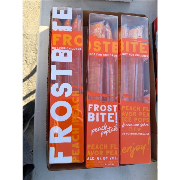 Frostbite peach flavored popsicles must have valid ID