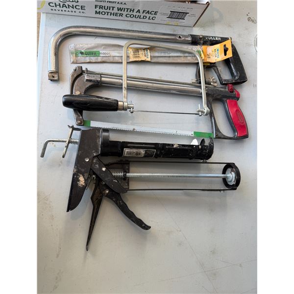 Saws and grease guns