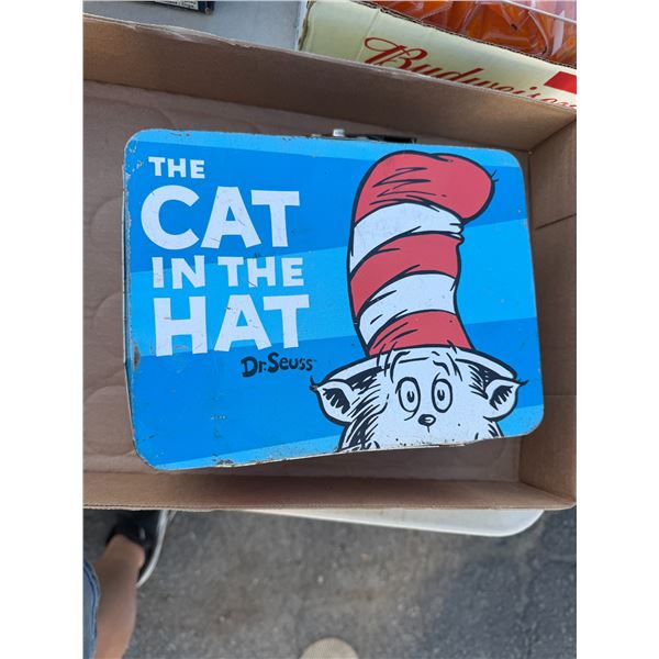 Cat in the hat lunchbox