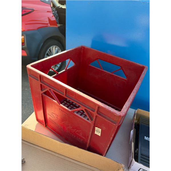 Red crate