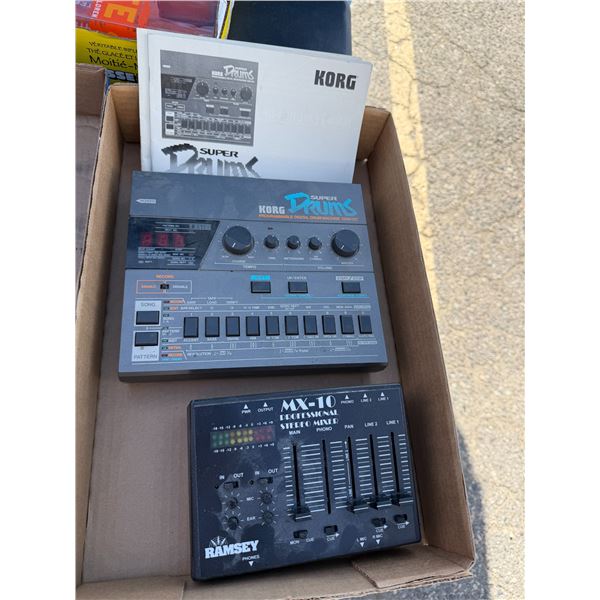 Korg and other stereo mixers