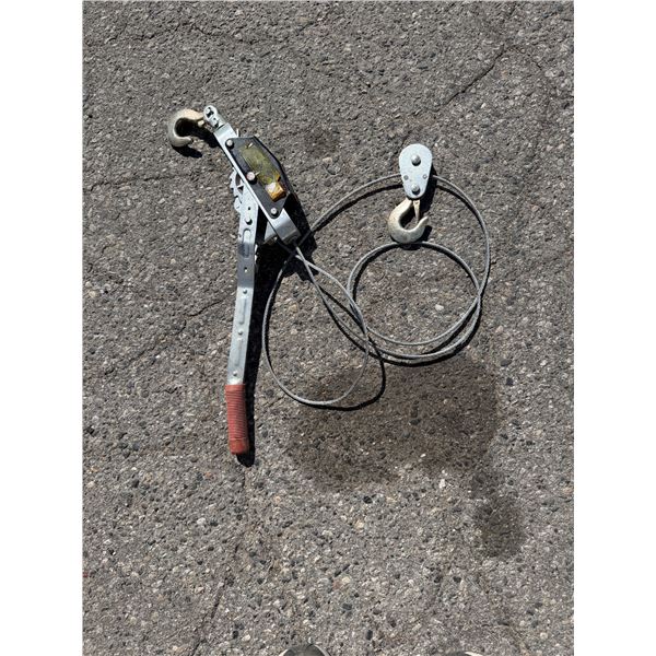 Cable winch