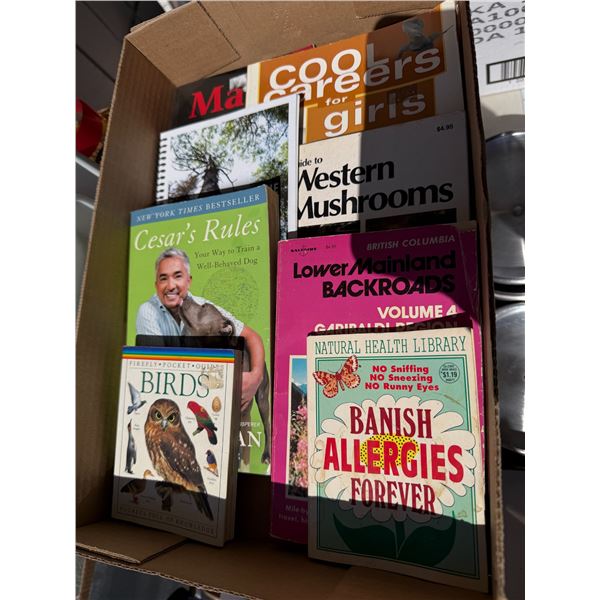 Assorted lower mainland, back roads, and other books