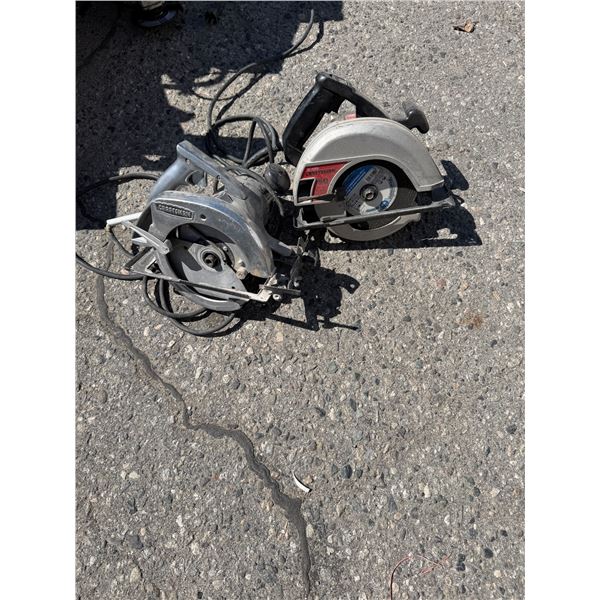 2 craftsman Skil saw