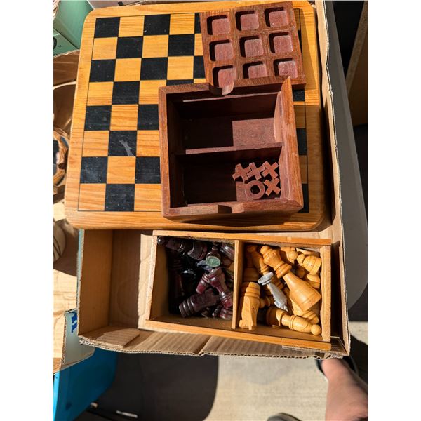 X& O's and chess game