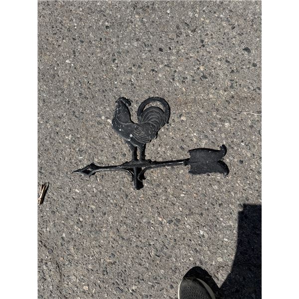 Rooster weathervane