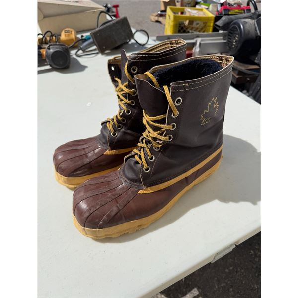 Steel shank size 10 boots