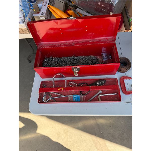 Toolbox and contents