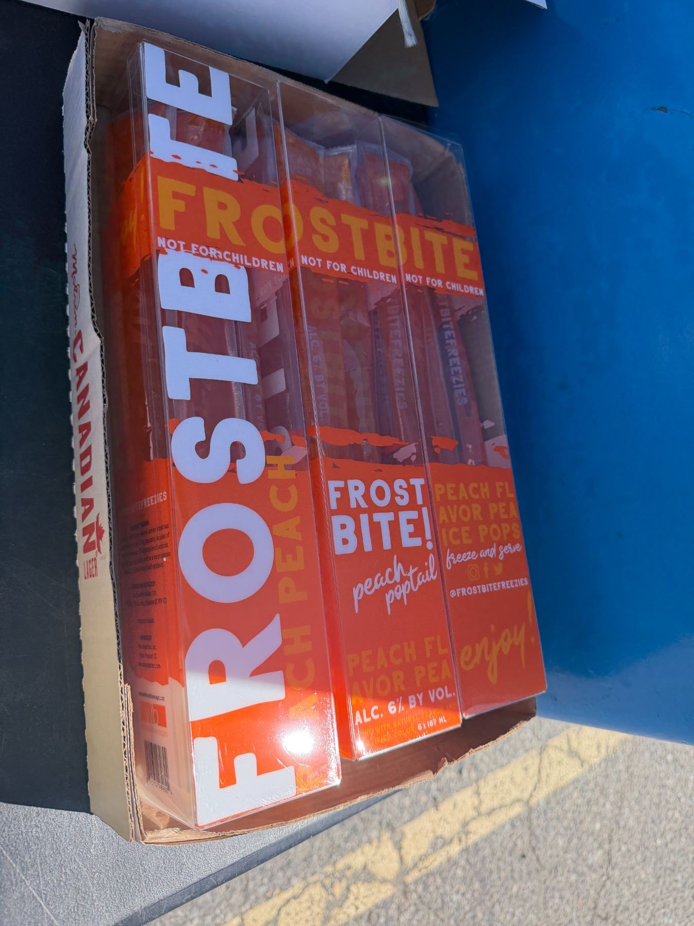 Frostbite peach pop tails must have valid ID
