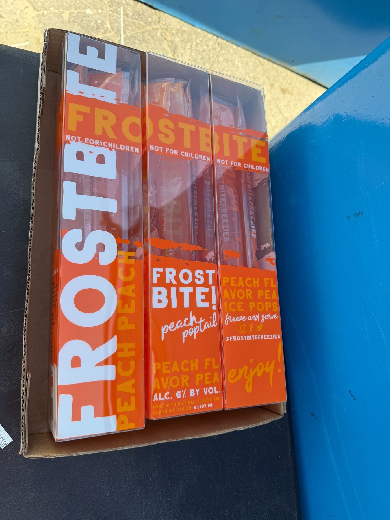Frostbite peach pop tails must have valid ID
