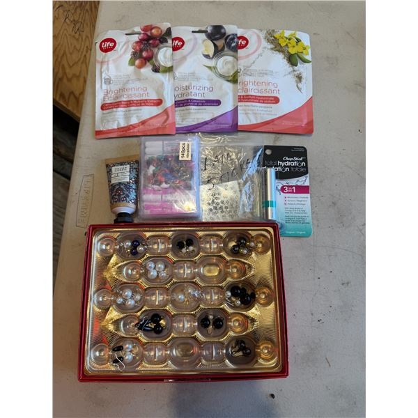 Health, beauty, items, and earrings