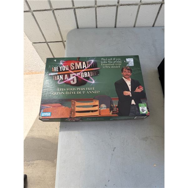 Are you smarter than a fifth grader game?