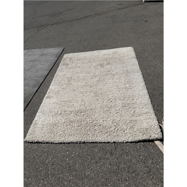 Area carpet 63 inches by 91 inches