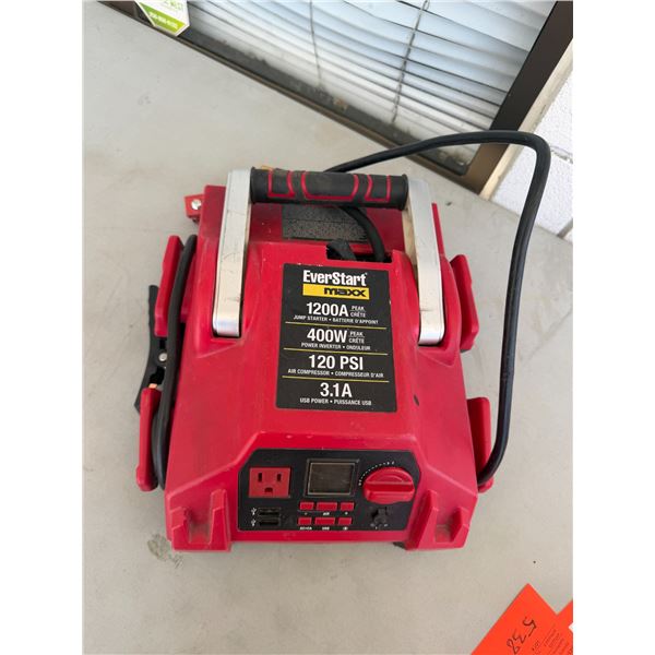 Ever start Macks jump starter/battery air compressor
