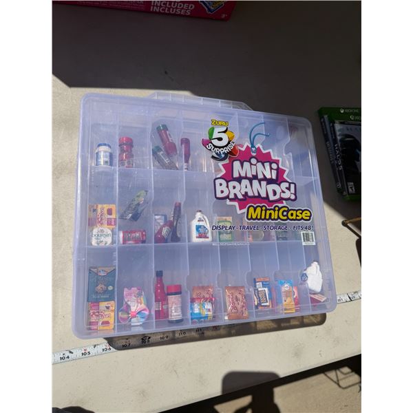 Mini brands with case