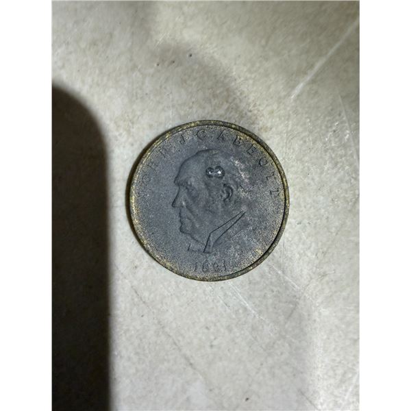 John  J. C. Abbott token.