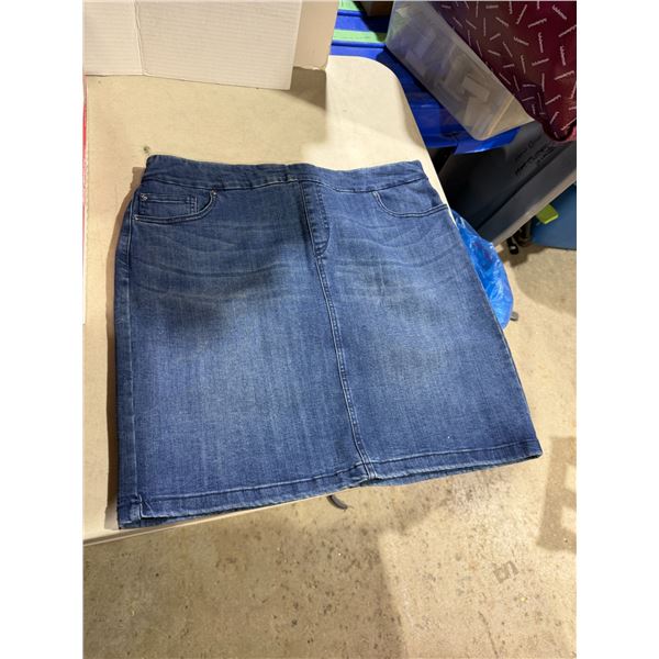 Jean skirt size 12