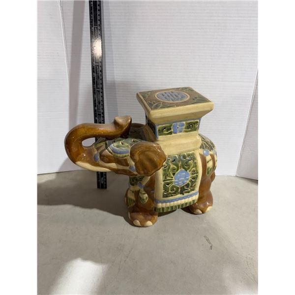Elephant plant stand