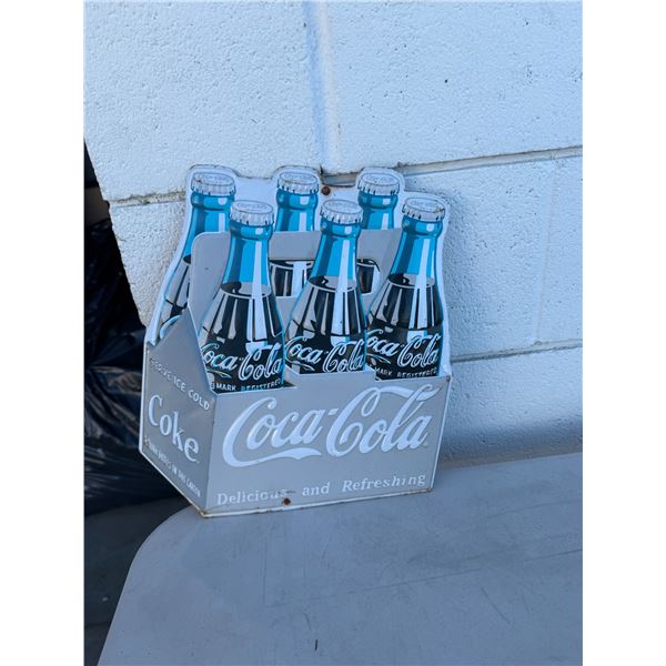 Coca-Cola tin sign