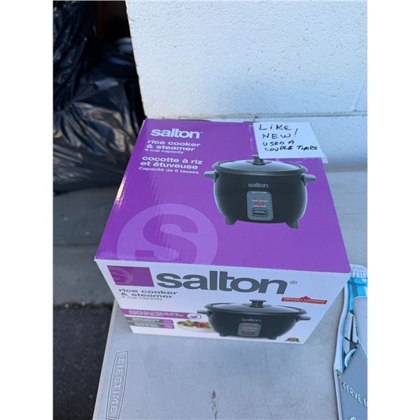 Sultan rice cooker, and steamer