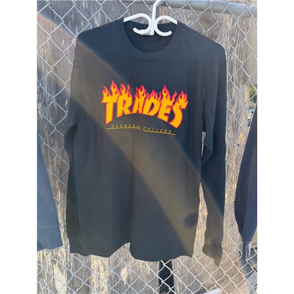 Okanagan College trades shirt, size medium