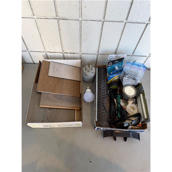 Assorted garage related items