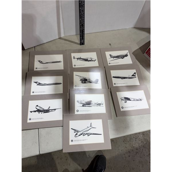 Airplane cards