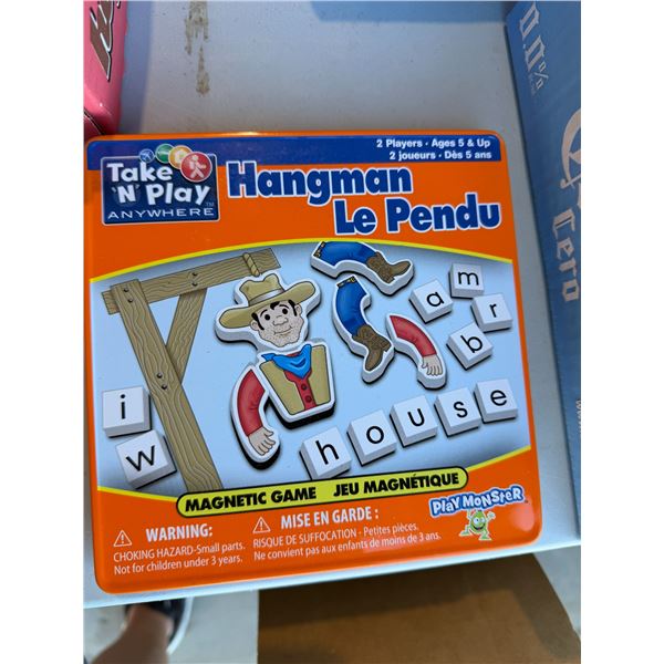Take and play hangman game
