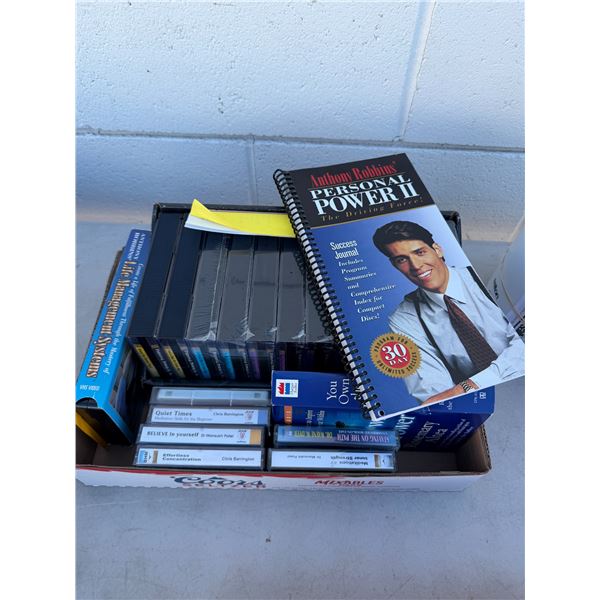 Anthony Robbins, CDs and cassettes, etc.