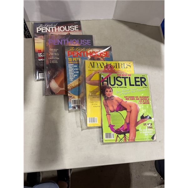 Penthouse Adam, girls and hustler magazines