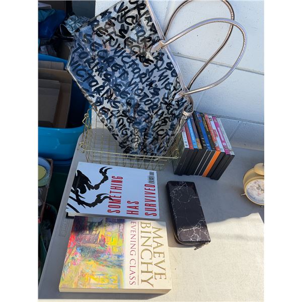 Books, DVDs, and other items