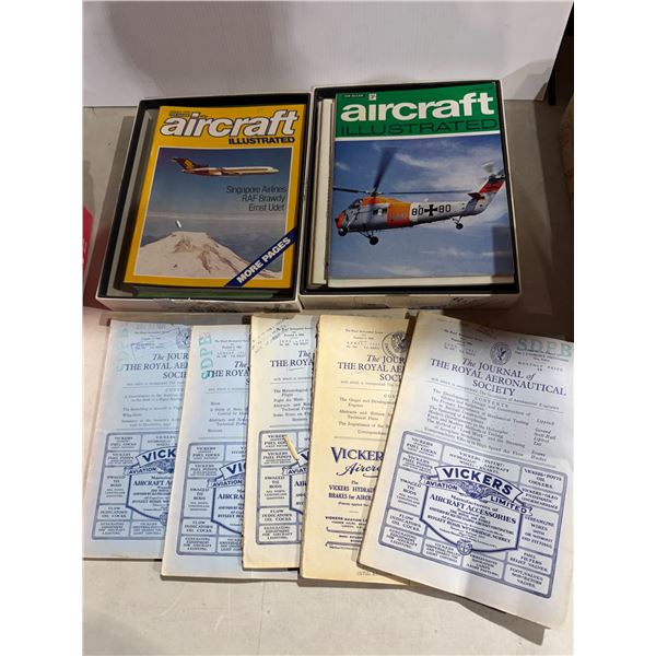Aircraft illustrated, and the journal of the Royal aeronautical Society books