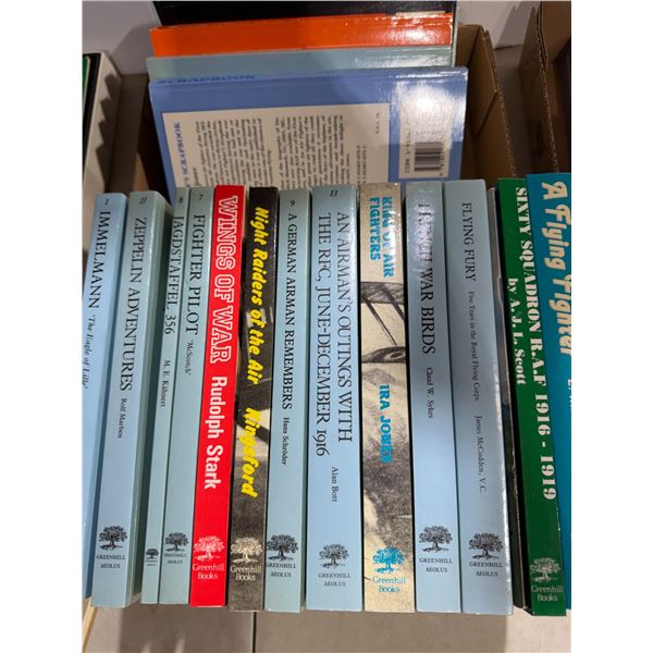 Assorted aviation related books