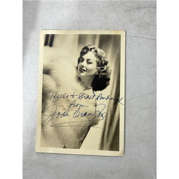 Signed photo