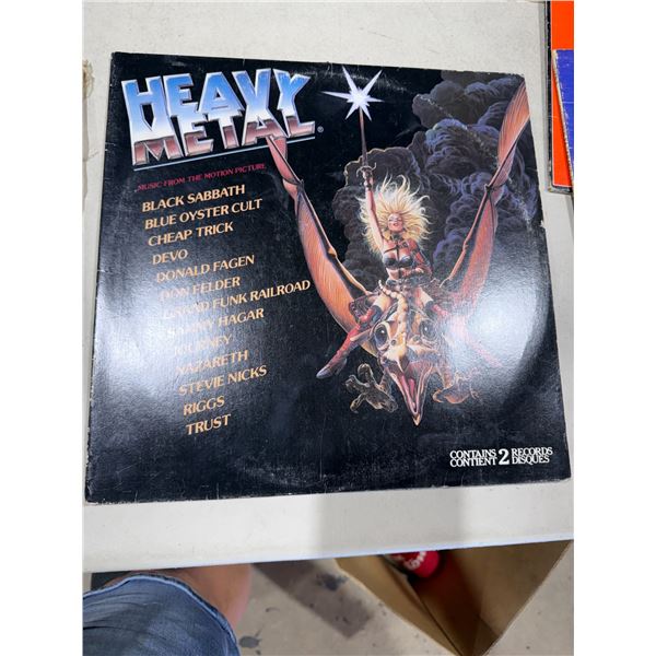 Heavy metal record