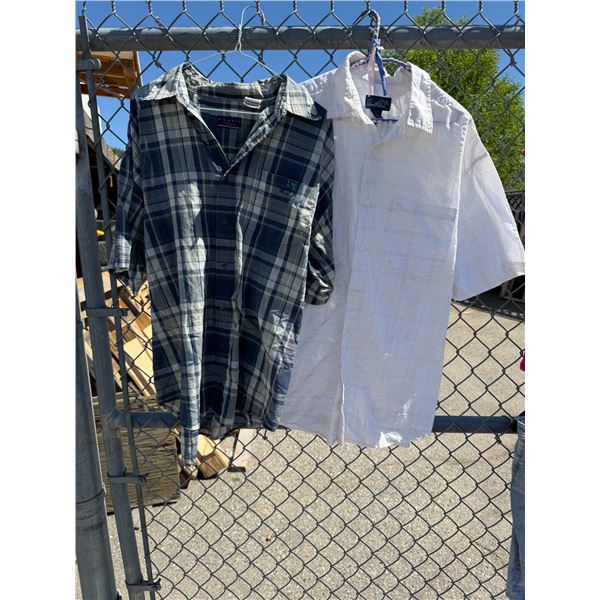 Shirts, size size, large and extra large