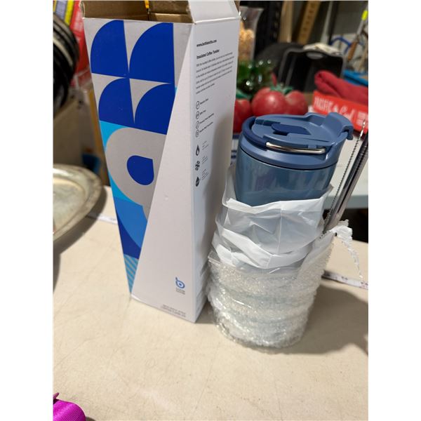 Water bottle of straw