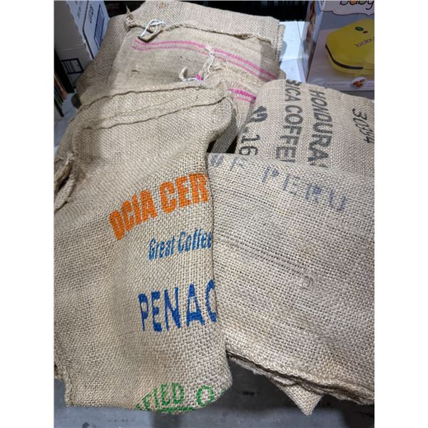 Burlap bags