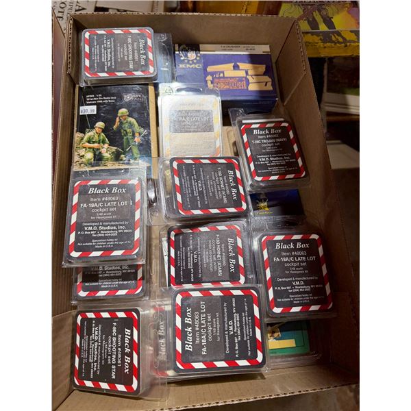 Black box items and other modeling items